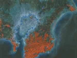 Notokyo vu par satelite!